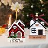 AEE4-Newhome Ornament 2026 Wooden Housewarming Gifts Xmas Tree Hanging Decorations New Home For Homeowners