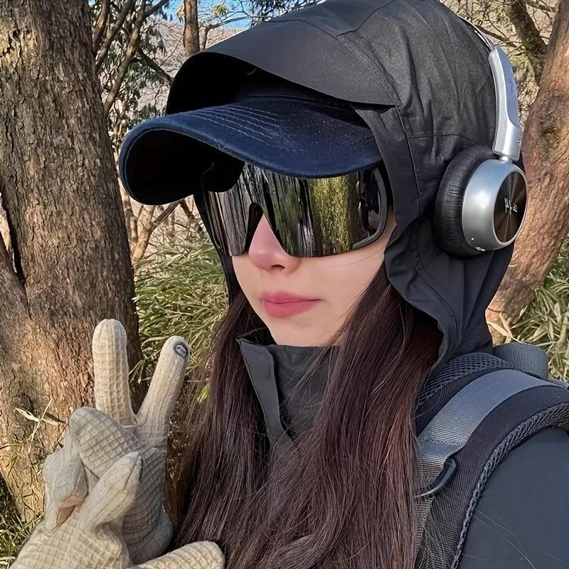 2PCS Y2K Future Technology Style Fashion Glasses Comfortable Anti slip Legs - Perfect for Daily Use