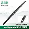 Rear Windshield Wipers Blades,Premium All-Season Wiper blades Replacement For Hyundai i10 MK2 2013-2018,Natural Rubber Bayonet,Easy to Install 11″