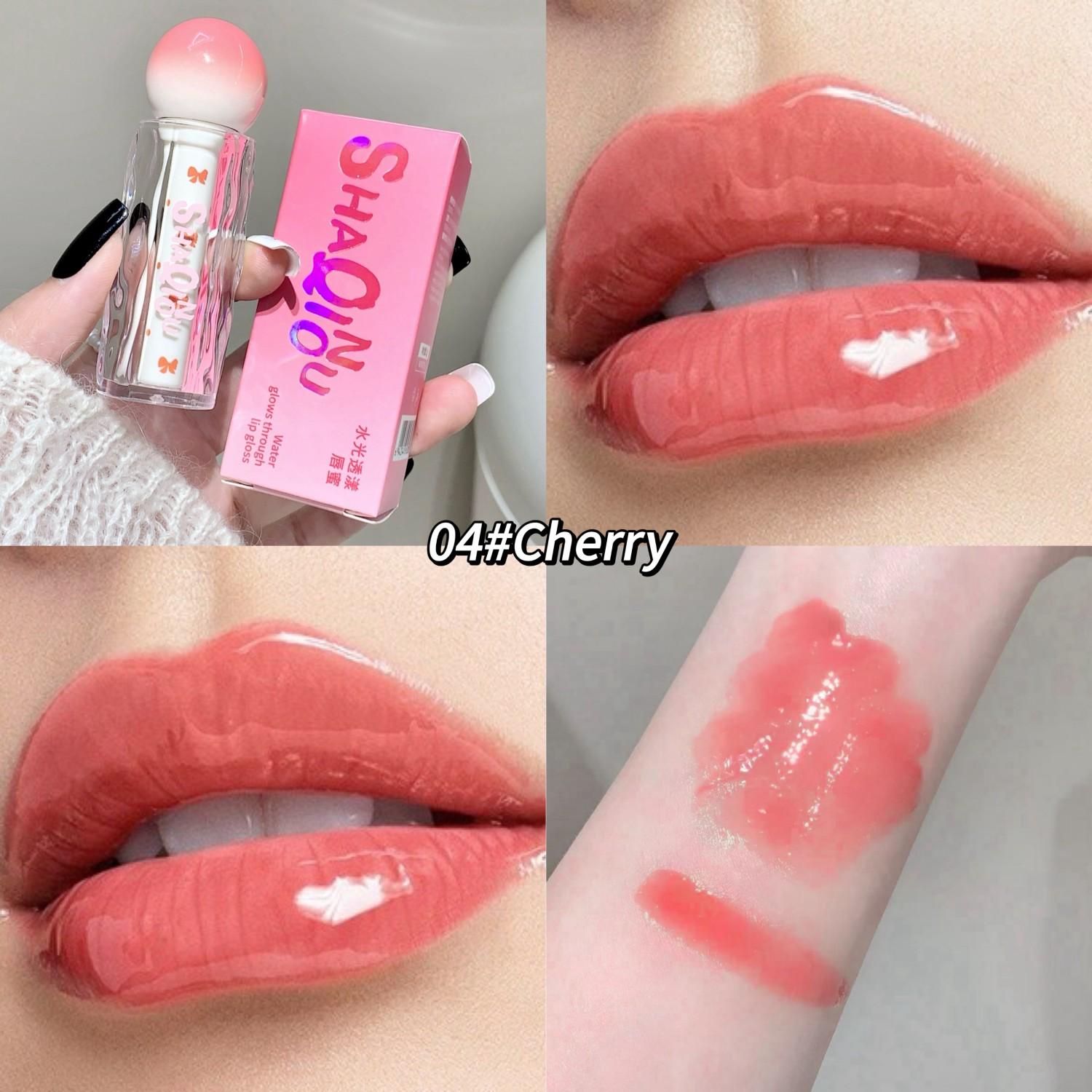 

SHAQINUO Вода светится сквозь блеск для губ