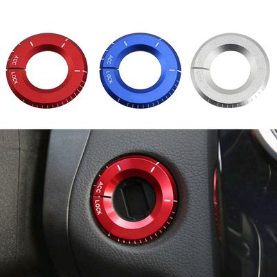 Car Ignition Button Key Ring Hole Circle Sticker for Mercedes Benz A C Class GLA CLA GLC W205 W212 X253 C117 Accessories