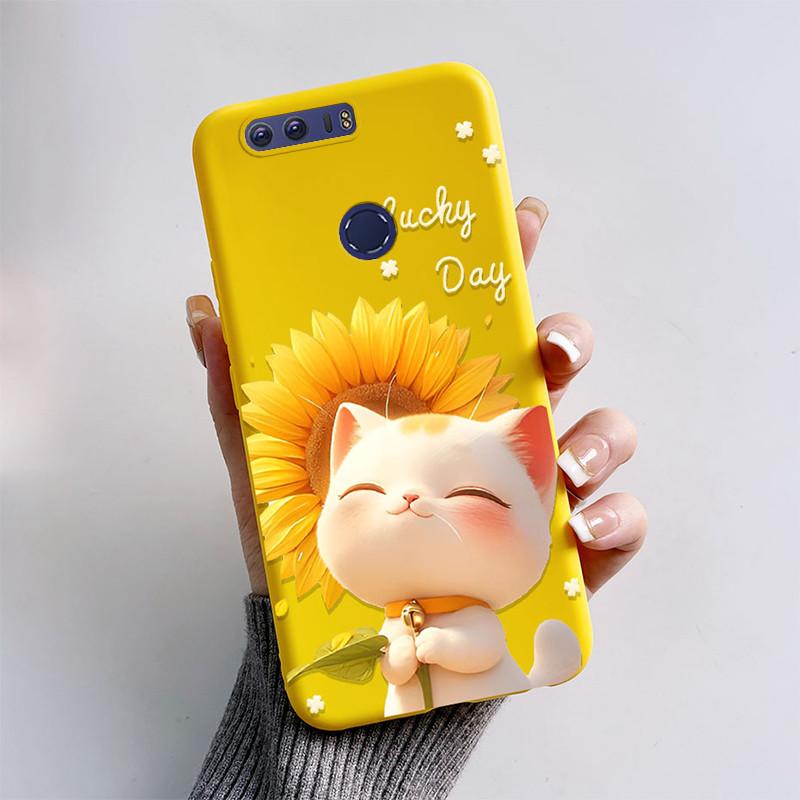 

For Huawei Honor 8 5.2inch Case Cute Astronaut Silicon Back Cover Phone Case for Huawei Honor 8 Soft Bumper Honor8 FRD-L19 Coque Honor 8