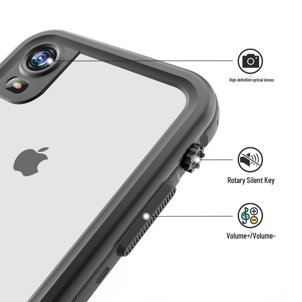 Red Pepper Waterproof Drop-Proof Case for iPhone XR