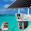 4G Dual-Lens Solar Surveillance Camera Set with Free Shipping