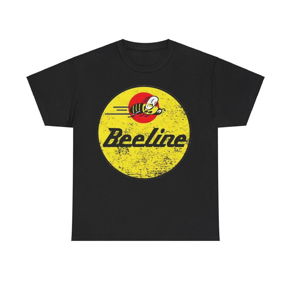Bee Line Gas Station Logo Sign Car T-shirt Unisex T-Shirt S