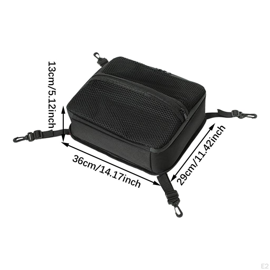 Paddle Board Deck Cooler Bag Mesh Carry Lightweight Zipper Storage Drink for