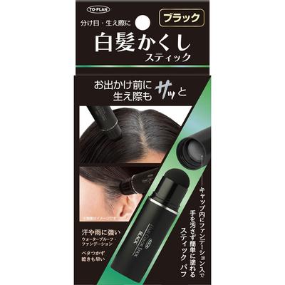 To Plan Gray Hair Concealer Stick Black 4g Tokyo Planning And Sale