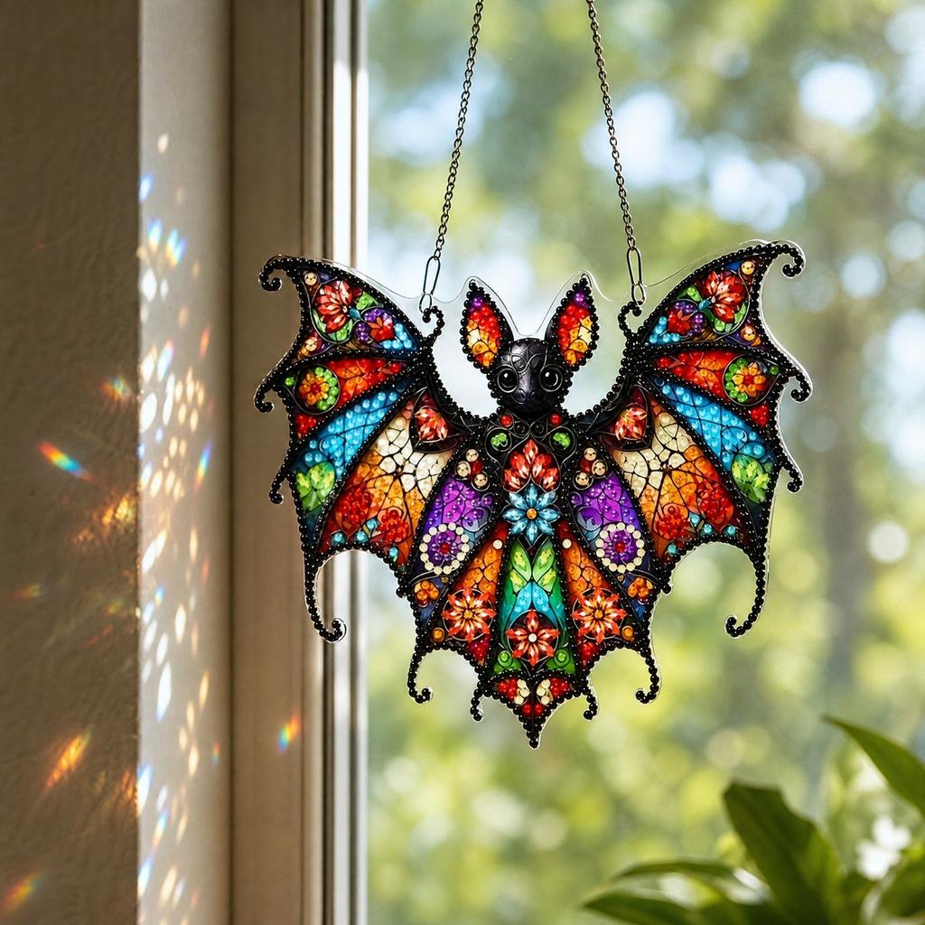 Acrylic Hanging Ornament for Window and Garden Decor
