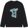 WE11DONE Graphic print Long sleeve T shirt WD-TT3-22-833-U-BK