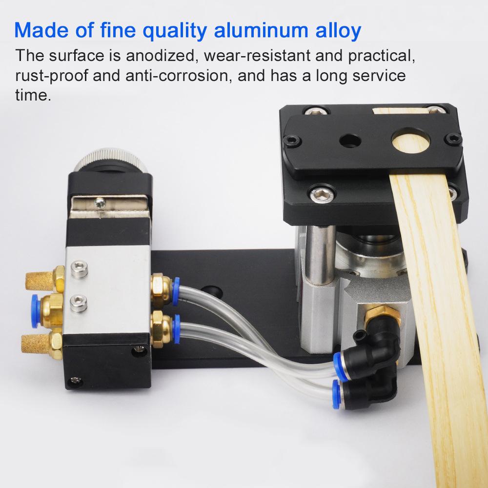 Painter Multicolour Pneumatic Edges Banding Punching Machine Dual Hole Hole Punching Device Automatic Punching Artifact Portable Puncher