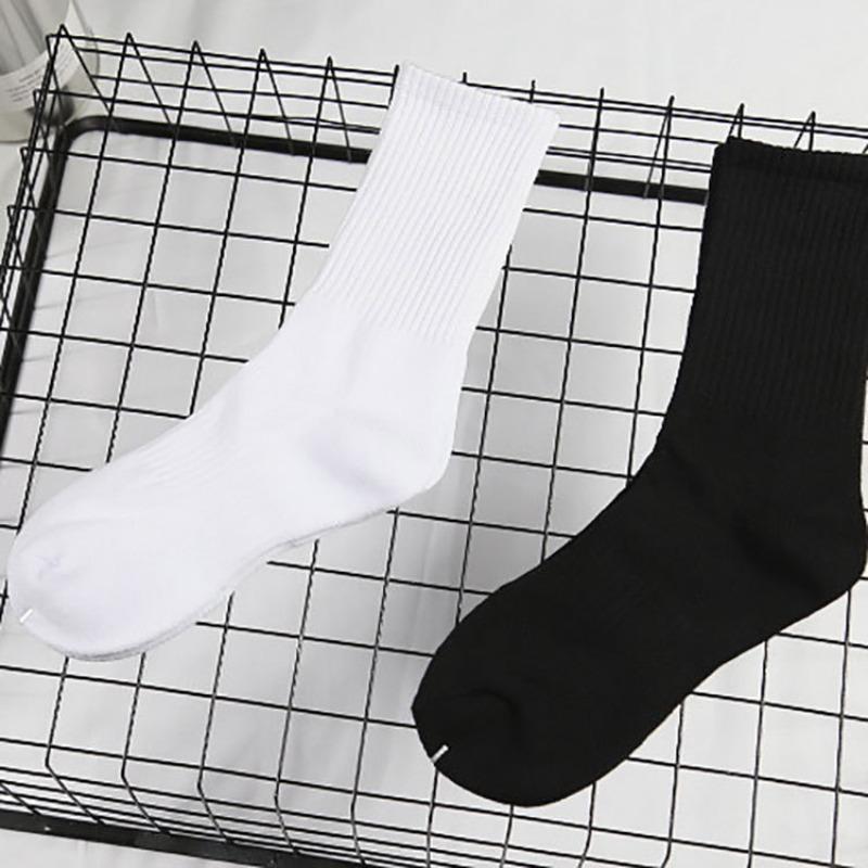 Men Spring and Summer Thin Hair Hoop Design Basketball Socks