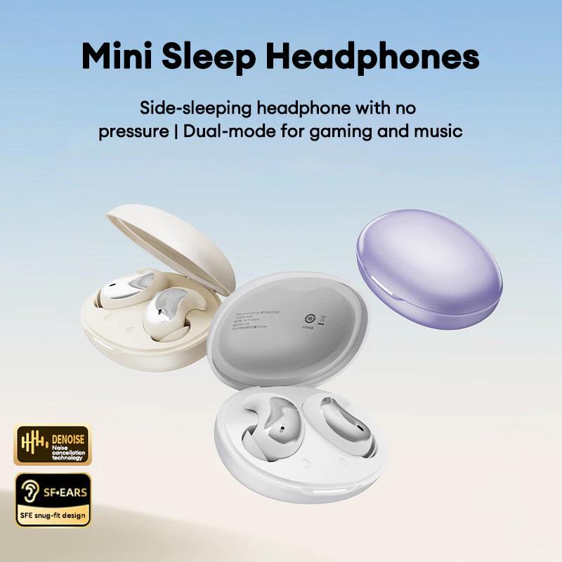 Lenovo LE203 Wireless Bluetooth Earphones In-Ear Earbuds Long Battery Life With Mic