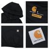 Hoodie Pullover MIDWEIGHT HOODED SWEATSHIRT K121 Gray S [Carhartt] [Used]