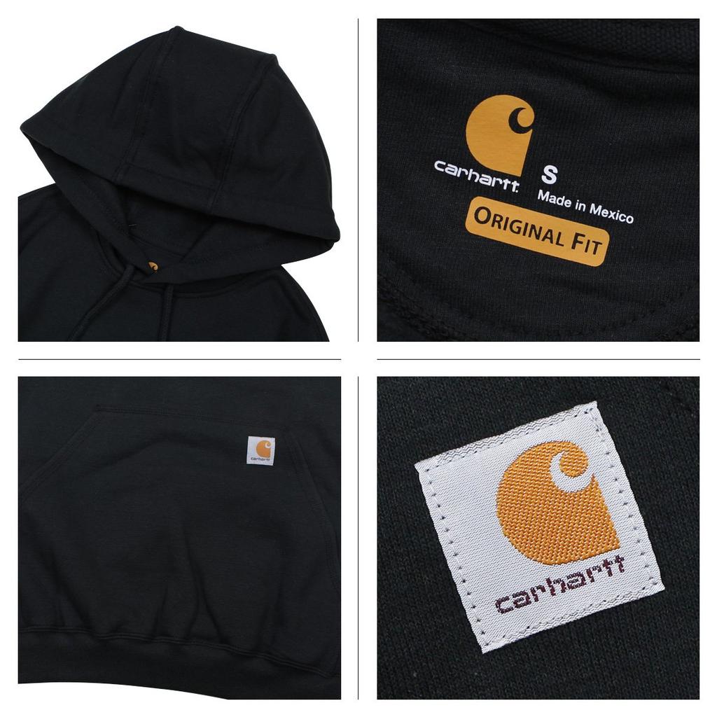Hoodie Pullover MIDWEIGHT HOODED SWEATSHIRT K121 Gray S [Carhartt] [Used]