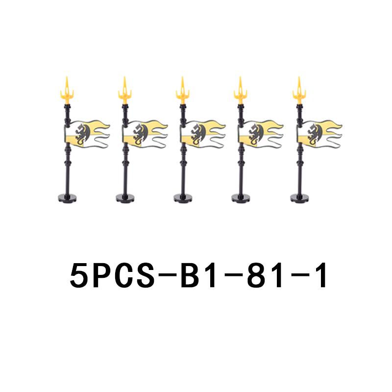 Medieval Castle Knight Figures Weapon Building Blocks Military Army Soldier Flag Shield Cloak Legion Accessories Bricks Toy Gift