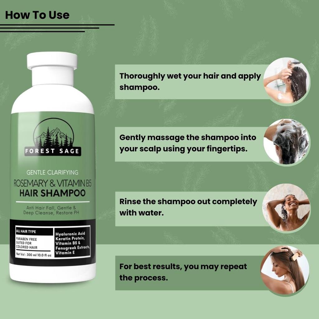 Forest Sage Rosemary & Vitamin B5 Hair Shampoo