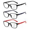 Reading Glasses Women Sports Anti-blue Light Near Far Presbyopia Eyeglasses Multi-Focus Reading Glasses Hyperopia Glasses +4