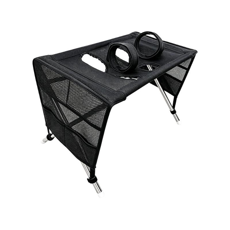 Routine Trimming Support Stand for Small Companion Animal Use, Fabric Grooming Bed with Metal Frame for Indoor Care
