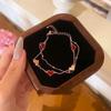 Elegant Red Heart Bracelet – Exquisite and Unique Gift, Perfectly Fashionable for Girlfriend