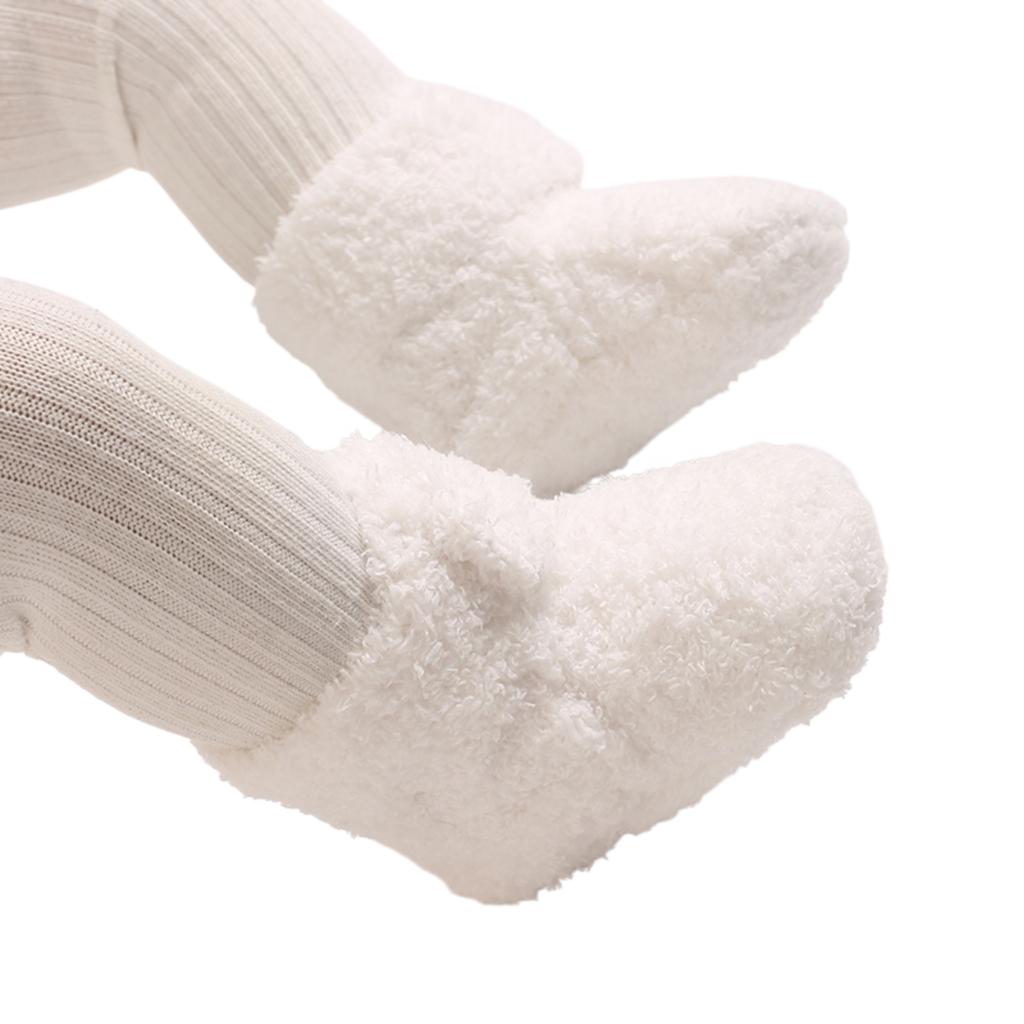 Cute Baby Winter Shoes Lined Thick Cotton Booties for Toddler Boys and Girls