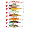 Señuelo Minnow de Tres Secciones de 8 Colores: Cebo Duro Realista de 11,5 cm/15 g para Pesca en Exteriores