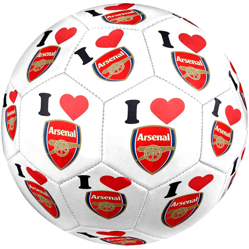 Arsenal Football Club Crest Size 5 Football Machine Sewn Indoor/Outdoor Universal Football Ideal for Soccer Enthusiasts
