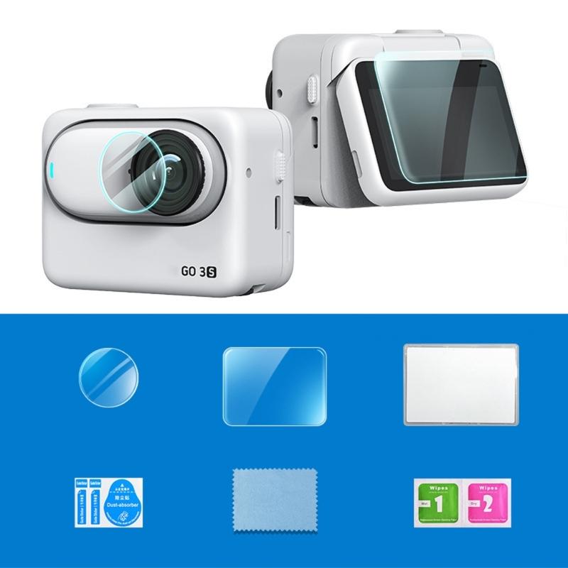 

High Transparency Tempered Glass Screen Protector Anti Scratch Anti Fingerprint Clear Visuals Suitable For Action Camera