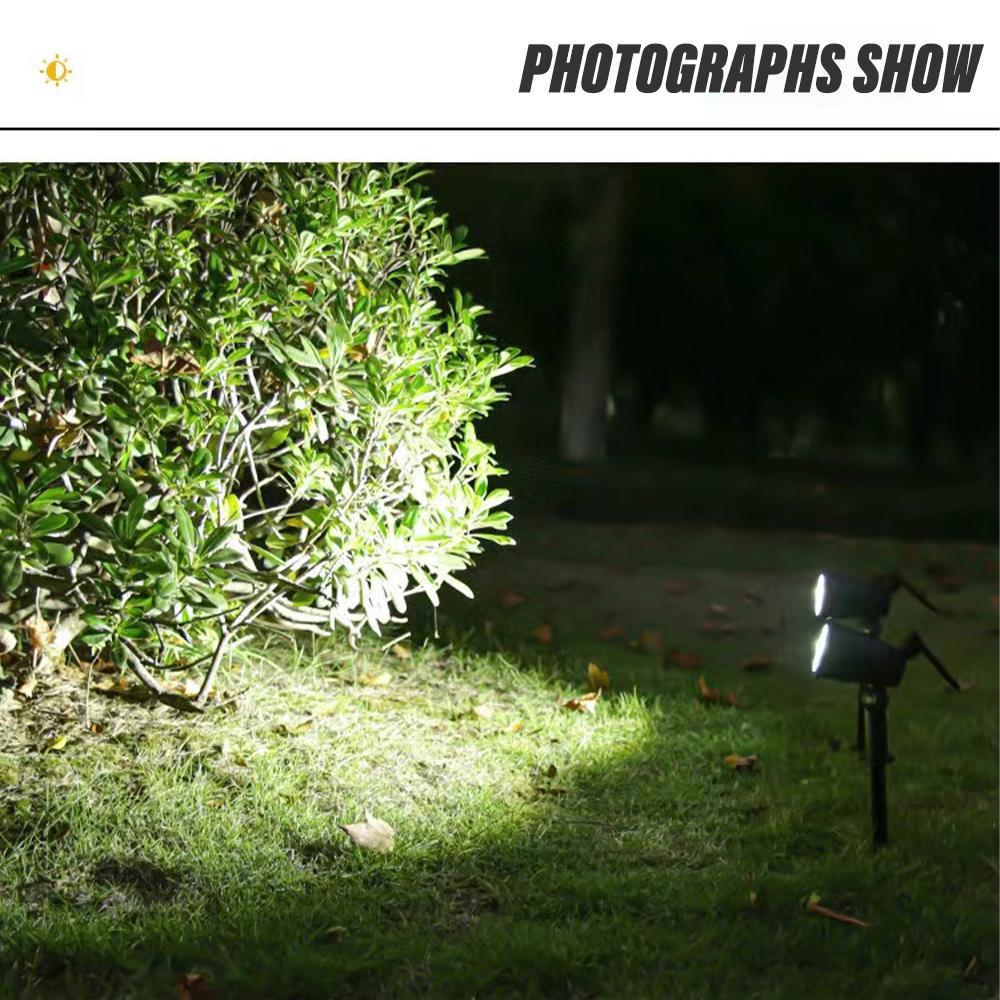 Outdoor Solar LED Lawn Lamp Plug-in Lamp Garden Landscape Lamp Decorative Colorful Light Suitable for Garden Terrace Courtyard