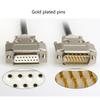 1.5m-30m DB15 15Pin Extension Cable Wire Data Cord in Multiple Lengths for Numerical Control Machine Tool/Modem