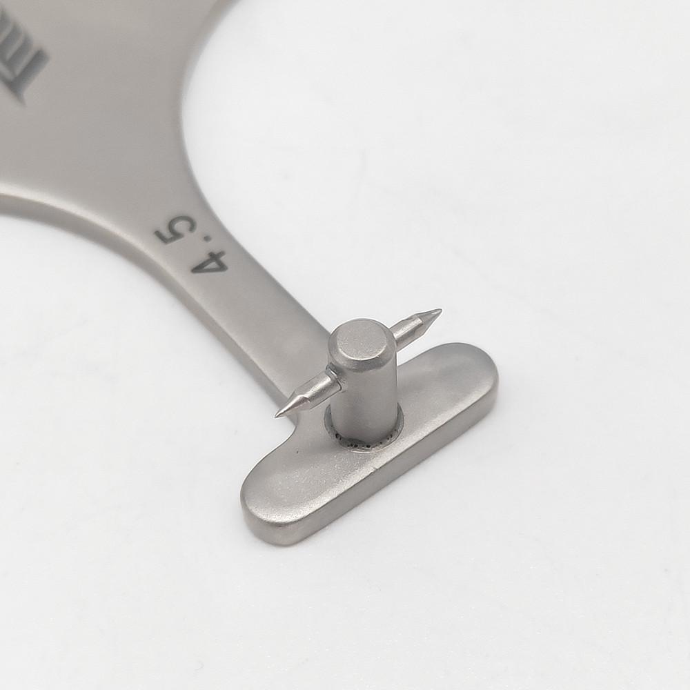 1 piece Dental Orthodontic Bracket Positioning Height Wick Gauge High precision Bracket Positioner Dental Ortho Tool  Instrument