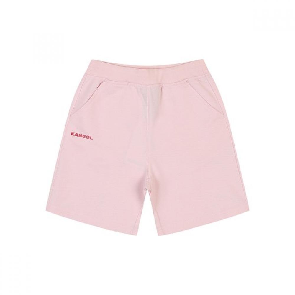 Kangol Kids Pink Lettering Jersey Shorts Sb 0005 Pink/100