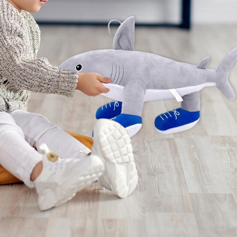 Italian Brainrot Shark Dolls Toy for Kids Fans Stuffed Animal Plush Toy Tralalelo Tralala Plush Popular Huggable Doll