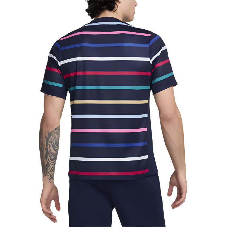 Nike FFF Academy Pro Home Soccer Jersey Men's Black Blue FJ2727-499