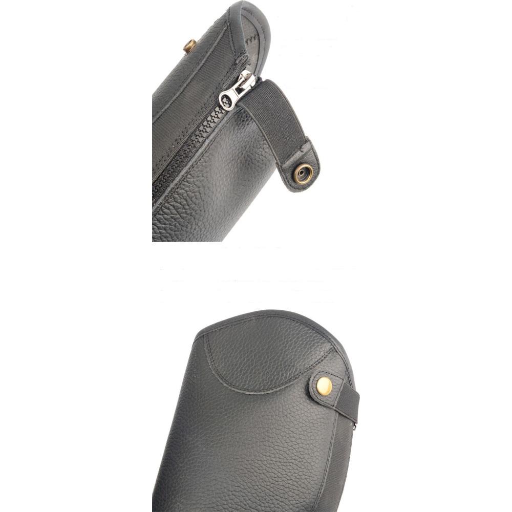 Jambiere de echitație din piele de vacă din microfibră Cizme de călărie durabile Acoperire Protectoare pentru corp Echipament de protecție moale Echipament pentru cal