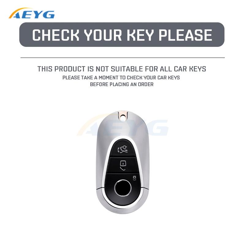 New Design TPU Car Key Case Cover Shell Fob For Mercedes Benz C E S Class W206 W223 W214 GLA GLB GLC CLA CLS E300 S450 S580 S500