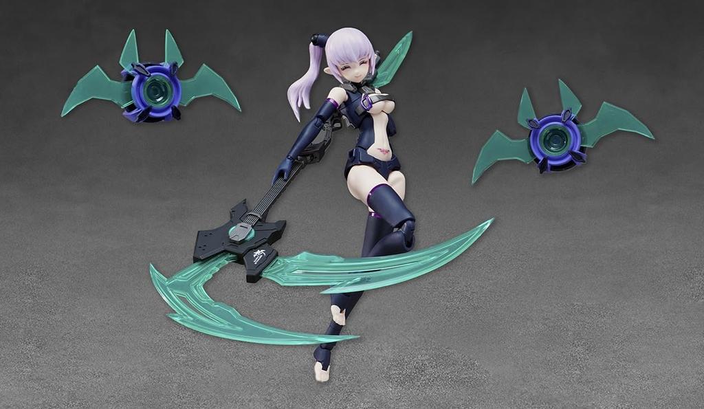 Nuke Matrix Bat Girl Sonic Blast MARIA STRAUSS Armored Girl Assembly Type Plastic Model [ToyBase] 1/12 B.A.T. Attacker