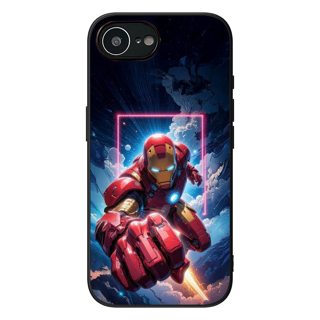 Marvel Hero Iron Man Casing Phone Cover for Samsung Galaxy S22 S21 S20 Fe Ultra S9 Plus + A13 A22 M21 M31 M55 M15 Case