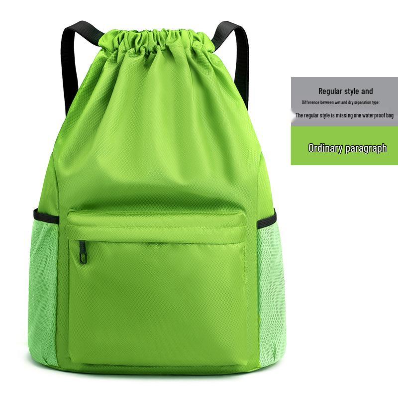 Portable Fitness Drawstring Backpack for Sports, Training, and Events