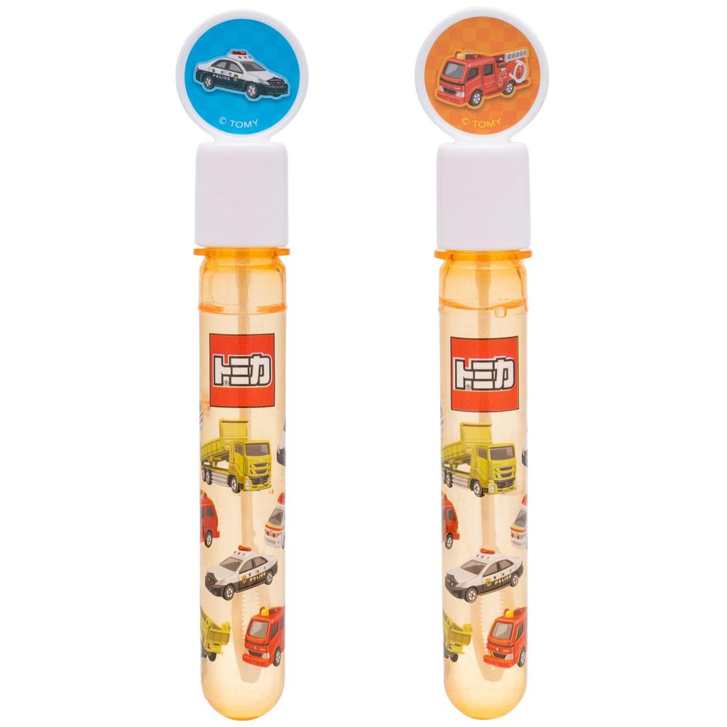 Onda Bubble Set of Tomica Working Dump Fire Police Touchable Bubble ST Mark Color Cannot Be Specified Sticks, 2, Vehicles Truck, Ambulance, Engine,