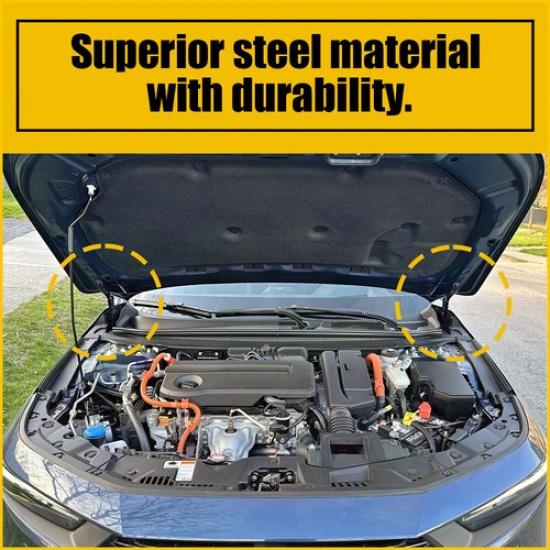 2Pcs Hood Hinge Set For 2018- Honda Accord Sedan HO1236160 HO1236159 EOOK