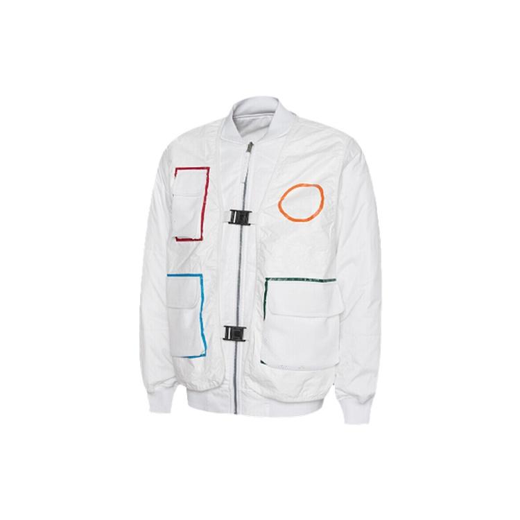 Converse CNY Padded Outerwear Jacket Asia Sizing 'White' Men's 10019771-A02