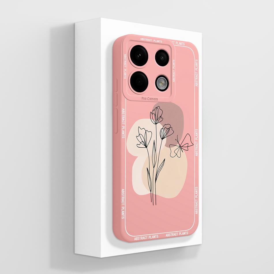 

For Poco X6 Case Unique Style Full Coverage Anti Drop High Quality Liquid Silicone Phone Back Cover For Xiaomi Poco X6 Fundas Poco X6