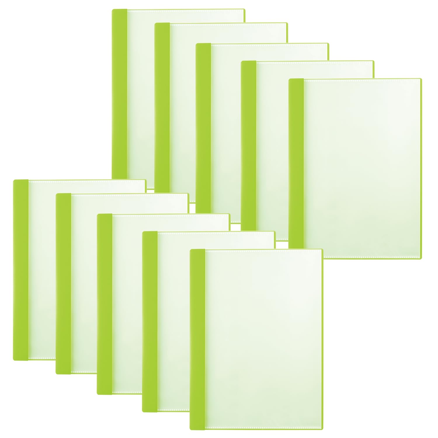 Plus Pocket Report Card Horizontal 10 Pack of x 10 File, File, Insert, Pockets, 10, Green, FL-198GD, 79-972 зелёный