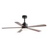 Nordic 54-Inch Ceiling Fan with Light and Chandelier for Living/Dining Room