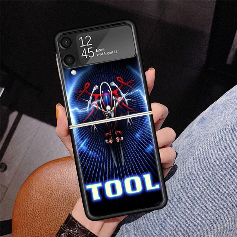 

Band T-Tool Schism Phone Case For Samsung Z Flip 7 6 5 4 3 Galaxy ZFlip7 ZFlip6 ZFlip5 ZFlip4 ZFlip3 5G Print Cover Samsung Z Flip 3