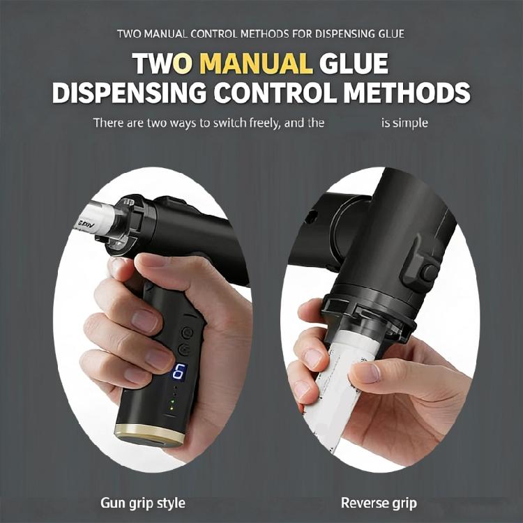 Easy Installation Cordless Adhesive Applicator Portable Interchangeable Tips Precise Flow Adjustment for Repair Work