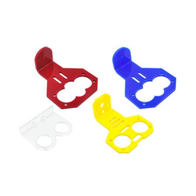 Cartoon HC-SR04 Ultrasonic Sensor Bracket for Smart Car (Sensor Excluded) Transparent Bracket