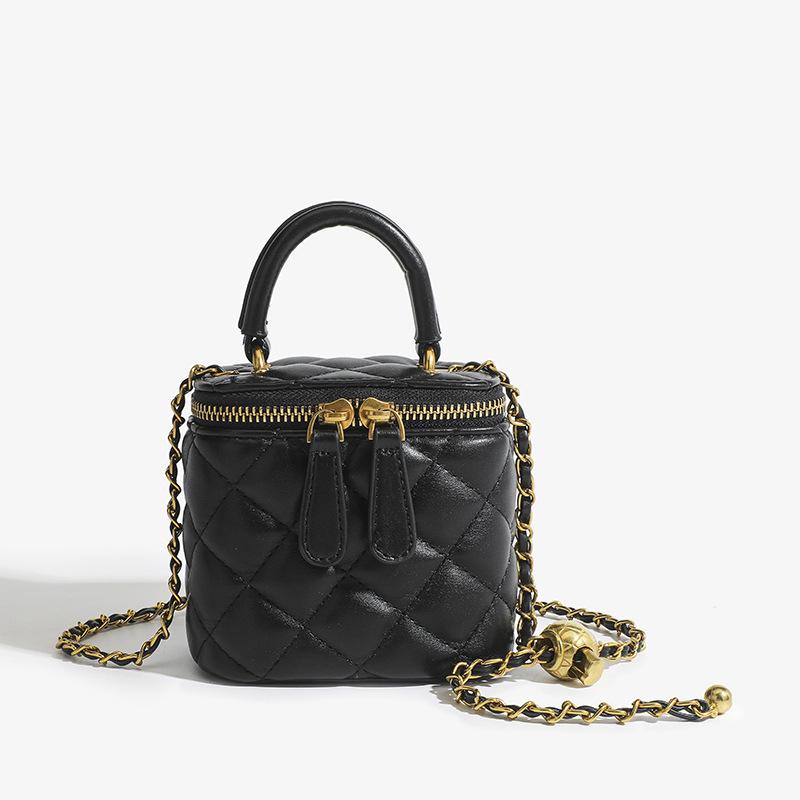 Geantă cu Lanț în Formă de Rombo, Geantă Crossbody, Geantă Mică la Modă, Geantă Pătrată Mini Mică