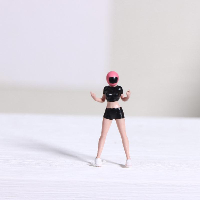 1 Pezzo 1/64 Miniatura Pographer Tavolo da Sabbia Paesaggio Mini Figura Modello Oggetti di Scena Creativo Pografia Esposizione Collezione Decorazione