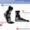 High-Elasticity Merino Wool Socks Thickened Warm For Hiking Camping Mountain Climbing Men Women